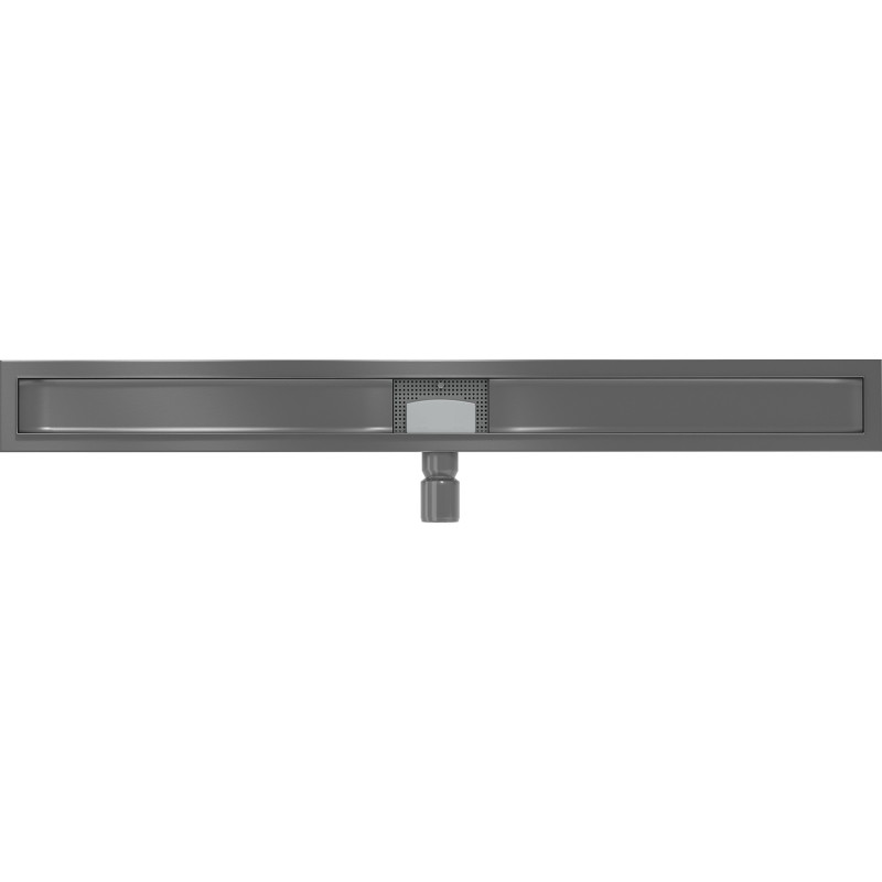 Mexen Flat korpus do odpływu liniowego 90 cm, gun gray szczotkowany - 1E15090