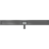 Mexen Flat korpus do odpływu liniowego 90 cm, gun gray szczotkowany - 1E15090
