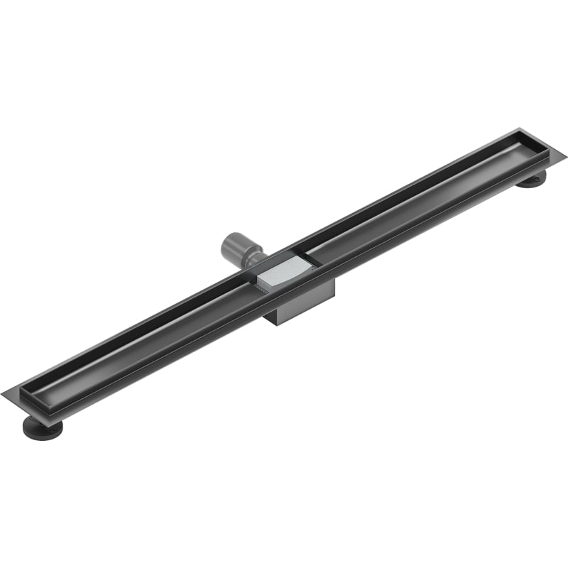 Mexen Flat korpus do odpływu liniowego 90 cm, gun gray szczotkowany - 1E15090