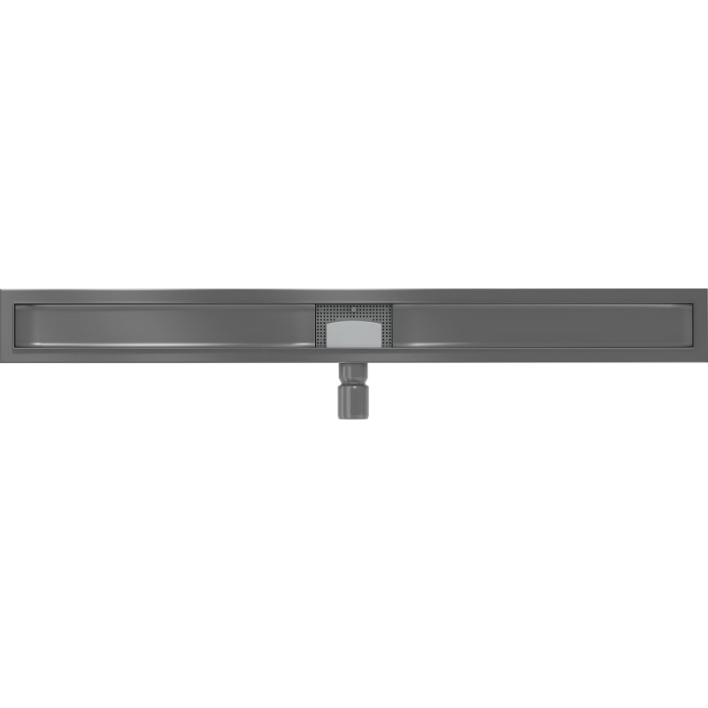 Mexen Flat korpus do odpływu liniowego 100 cm, gun gray szczotkowany - 1E15100