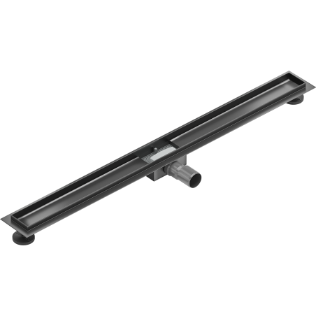Mexen Flat korpus do odpływu liniowego 100 cm, gun gray szczotkowany - 1E15100