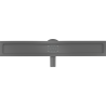Mexen Flat 360° korpus do odpływu liniowego obrotowy 50 cm, gun gray szczotkowany - 1E40050