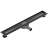 Mexen Flat 360° korpus do odpływu liniowego obrotowy 60 cm, gun gray szczotkowany - 1E40060