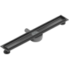 Mexen Flat 360° korpus do odpływu liniowego obrotowy 60 cm, gun gray szczotkowany - 1E40060