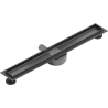Mexen Flat 360° korpus do odpływu liniowego obrotowy 70 cm, gun gray szczotkowany - 1E40070