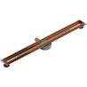 Mexen Flat 360° korpus do odpływu liniowego obrotowy 80 cm, różowe złoto - 1640080