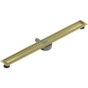 Mexen Flat 360° korpus do odpływu liniowego obrotowy 90 cm, złoty szczotkowany - 1A40090