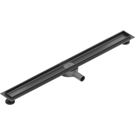 Mexen Flat 360° korpus do odpływu liniowego obrotowy 90 cm, gun gray szczotkowany - 1E40090