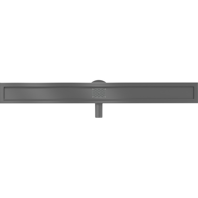 Mexen Flat 360° korpus do odpływu liniowego obrotowy 90 cm, gun gray szczotkowany - 1E40090