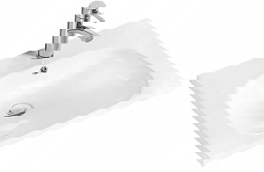 Mexen Erika umywalka wpuszczana w blat 60 x 47 cm, biała - 25526000