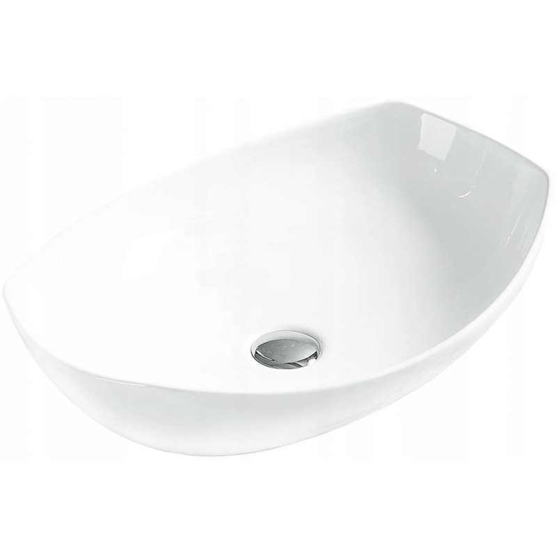 Mexen Gianna umywalka nablatowa 56 x 39 cm, biała - 21915600