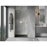 Mexen Mist-H L drzwi prysznicowe uchylne lewe 85 cm, transparent, złote - 8A5L-085-000-50-00-L
