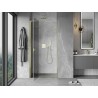 Mexen Mist-H L drzwi prysznicowe uchylne lewe 95 cm, transparent, złote - 8A5L-095-000-50-00-L