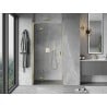 Mexen Mist-H L drzwi prysznicowe uchylne lewe 115 cm, transparent, złote - 8A5L-115-000-50-00-L