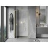 Mexen Mist-H L drzwi prysznicowe uchylne lewe 115 cm, transparent, złote - 8A5L-115-000-50-00-L