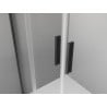 Mexen Exo-3S kabina prysznicowa 3-ścienna rozsuwana 170 x 75 cm, transparent, czarna - 8152-170-075-70-00-3S