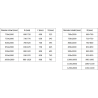 Mexen Exo-BR 3S kabina prysznicowa 3-ścienna uchylna 85 x 110 cm, transparent, czarna - 8181-085-110-70-00-3S