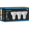 Mexen Nova 3x żarówka LED GU10, 7W, Zimna - 6500K, 735 lm - L107-GU10-0765-01x03
