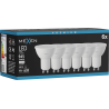 Mexen Nova 6x żarówka LED GU10, 9W, Neutralna - 4000K, 945 lm - L108-GU10-0940-01x06