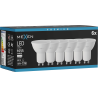 Mexen Nova 6x żarówka LED GU10, 10W, Neutralna - 4000K, 1055 lm - L108-GU10-1040-01x06