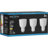 Mexen Nova 3x żarówka LED GU10, 12W, Ciepła - 3000K, 1260 lm - L108-GU10-1230-01x03