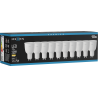 Mexen Nova 10x żarówka LED GU10, 12W, Ciepła - 3000K, 1260 lm - L108-GU10-1230-01x10
