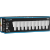 Mexen Nova 10x żarówka LED GU10, 12W, Neutralna - 4000K, 1260 lm - L108-GU10-1240-01x10