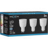 Mexen Nova 3x żarówka LED GU10, 12W, Zimna - 6500K, 1260 lm - L108-GU10-1265-01x03
