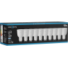 Mexen Nova 10x żarówka LED GU10, 12W, Zimna - 6500K, 1260 lm - L108-GU10-1265-01x10