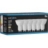 Mexen Nova 6x żarówka LED GU10, 10W, Ciepła - 3000K, 1055 lm - L108-GU10-1030-01x06