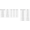 Mexen Exo-BR Duo 3S kabina prysznicowa 3-ścienna uchylna 100 x 110 cm, transparent, złota - 8182-100-110-50-00-3S
