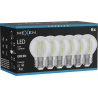 Mexen Vintis 6x żarówka filament LED E27, G45, 4W, 55 lm, green - L156-E27-04XX-46x06