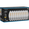 Mexen Vintis 10x żarówka filament LED E27, C35, 6W, Ciepła - 2700K, 720 lm, clear - L154-E27-0627-00x10