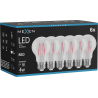Mexen Vintis 6x żarówka filament LED E27, A60, 4W, 55 lm, red - L150-E27-04XX-45x06