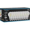 Mexen Vintis 10x żarówka filament LED E27, A60, 4W, Neutralna - 4000K, 470 lm, clear - L150-E27-0440-00x10