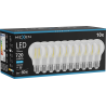 Mexen Vintis 10x żarówka filament LED E27, A60, 6W, Zimna - 6500K, 720 lm, clear - L150-E27-0665-00x10