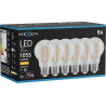 Mexen Vintis 6x żarówka filament LED E27, A60, 8W, Ciepła - 2700K, 1055 lm, clear - L150-E27-0827-00x06