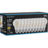 Mexen Vintis 10x żarówka filament LED E27, A60, 8W, Ciepła - 2700K, 1055 lm, clear - L150-E27-0827-00x10