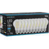 Mexen Vintis 10x żarówka filament LED E27, A60, 8W, Zimna - 6500K, 1055 lm, clear - L150-E27-0865-00x10
