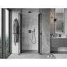 Mexen Mist drzwi prysznicowe uchylne 75 cm, czarna ramka, czarne - 8A7-075-000-70-70
