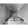 Mexen Mist drzwi prysznicowe uchylne 95 cm, czarna ramka, czarne - 8A7-095-000-70-70