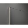 Mexen Kioto ścianka prysznicowa Walk-in 110 x 200 cm, ombre niebieska 8 mm, chrom - 800-110-101-01-46