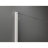 Mexen Kioto ścianka prysznicowa Walk-in 70 x 200 cm, ombre niebieska 8 mm, biała - 800-070-101-20-46