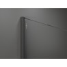Mexen Kioto ścianka prysznicowa Walk-in 90 x 200 cm, ombre niebieska 8 mm, gun gray szczotkowany - 800-090-101-66-46