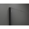 Mexen Kioto ścianka prysznicowa Walk-in 110 x 200 cm, ombre niebieska 8 mm, czarna - 800-110-101-70-46