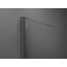 Mexen Kioto ścianka prysznicowa Walk-in 80 x 200 cm, ombre niebieska 8 mm, gun metal - 800-080-101-95-46