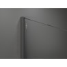 Mexen Kioto ścianka prysznicowa Walk-in 110 x 200 cm, ombre niebieska 8 mm, gun metal - 800-110-101-95-46