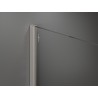 Mexen Kioto ścianka prysznicowa Walk-in 110 x 200 cm, ombre niebieska 8 mm, nikiel szczotkowany - 800-110-101-97-46
