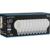 Mexen Vintis 10x żarówka filament LED E27, G80, 6W, Neutralna - 4000K, 720 lm, clear - L155-E27-0640-00x10