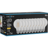 Mexen Vintis 10x żarówka filament LED E27, G80, 8W, Ciepła - 2700K, 1055 lm, clear - L155-E27-0827-00x10